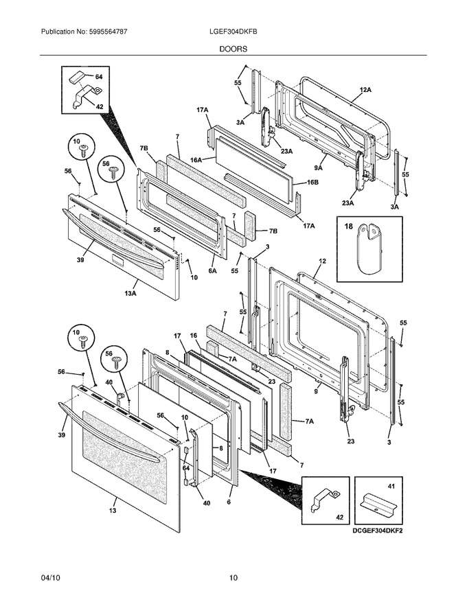 Diagram for LGEF304DKFB