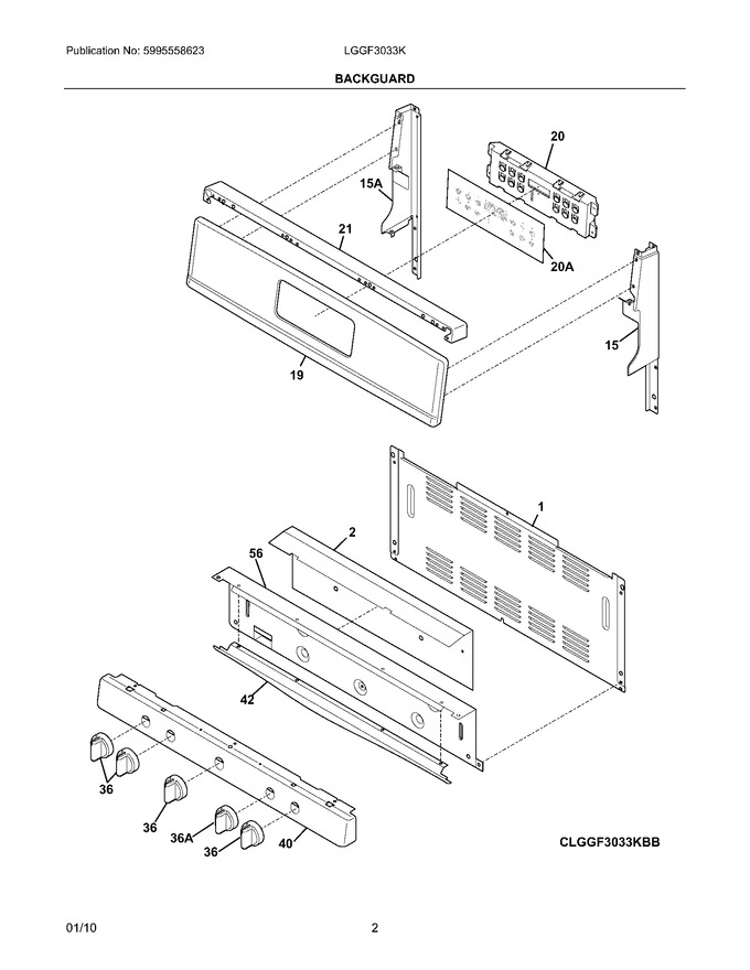 Diagram for LGGF3033KWD