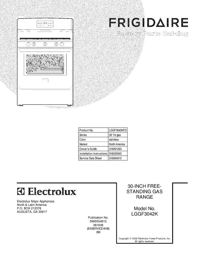 Diagram for LGGF3042KFD