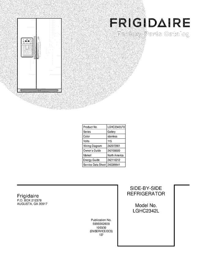 Diagram for LGHC2342LF0