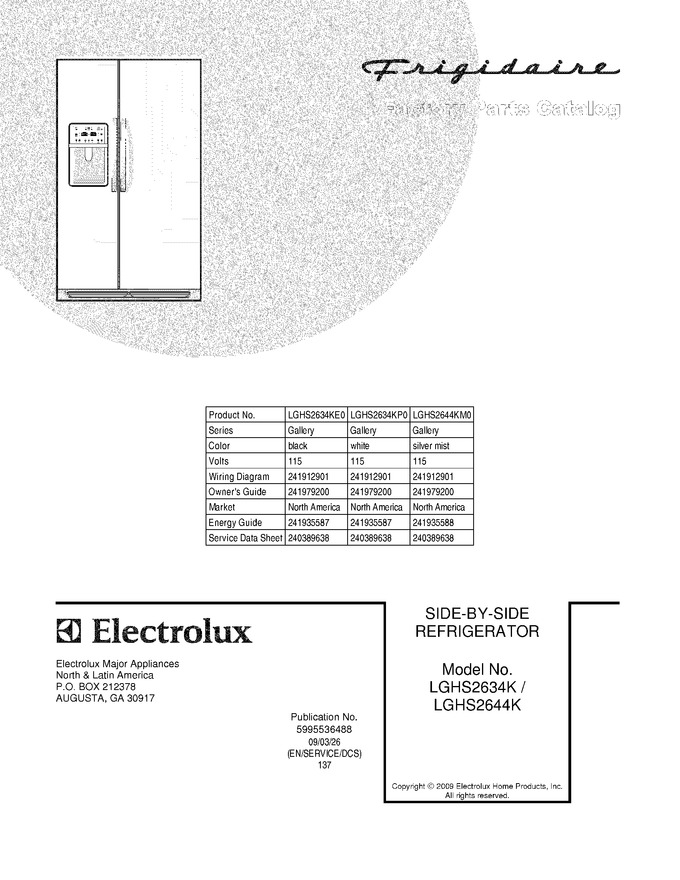 Diagram for LGHS2634KP0