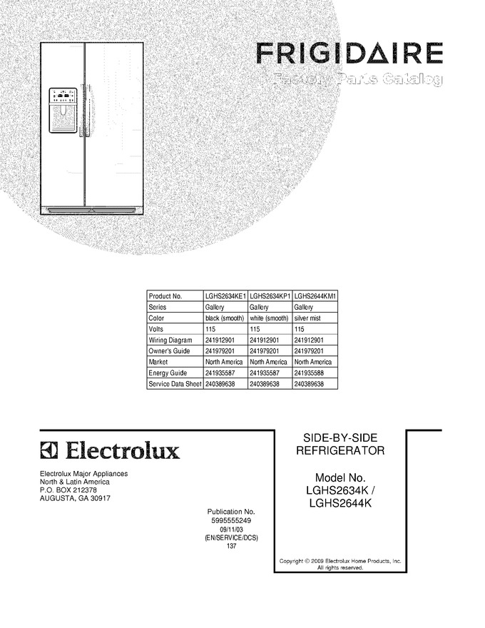Diagram for LGHS2644KM1