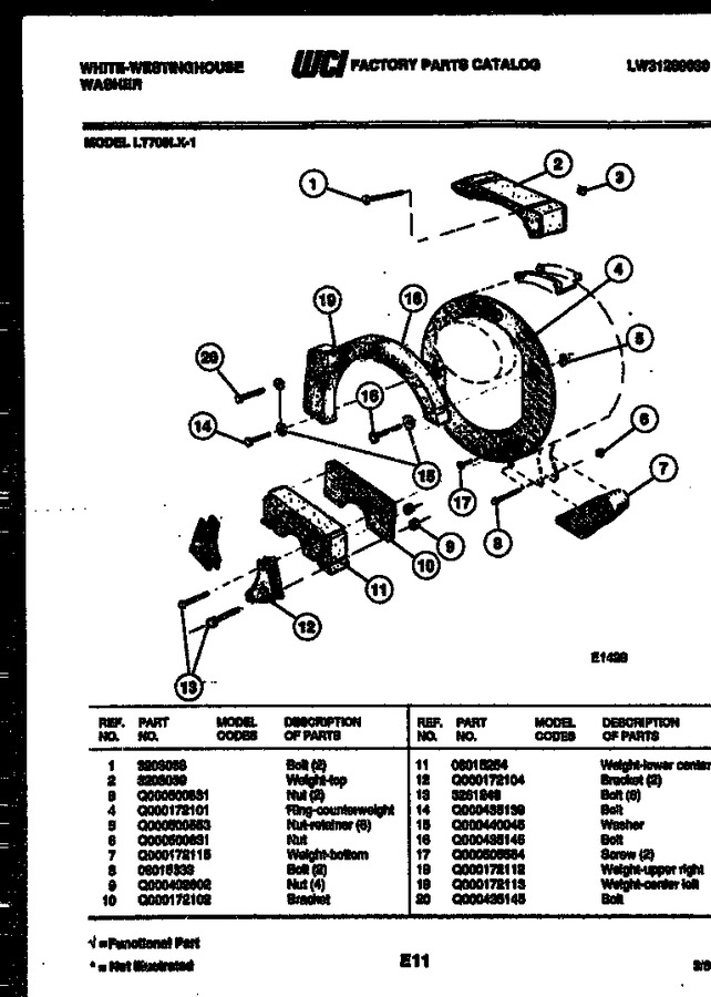 Diagram for LT700LXD1