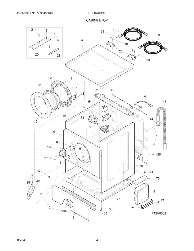 Diagram for LTF1670DS0