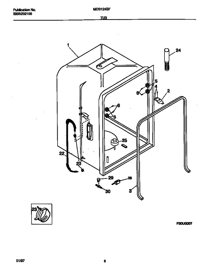 Diagram for MDB124BFS0