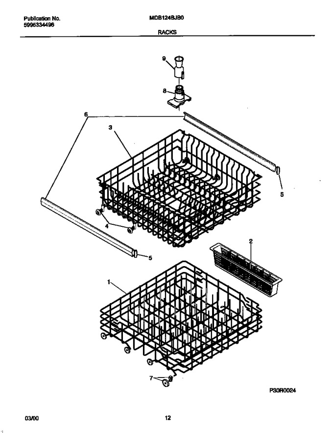 Diagram for MDB124BJB0