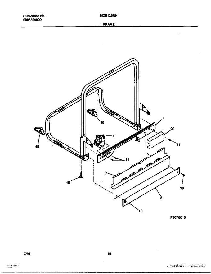Diagram for MDB125RHS0