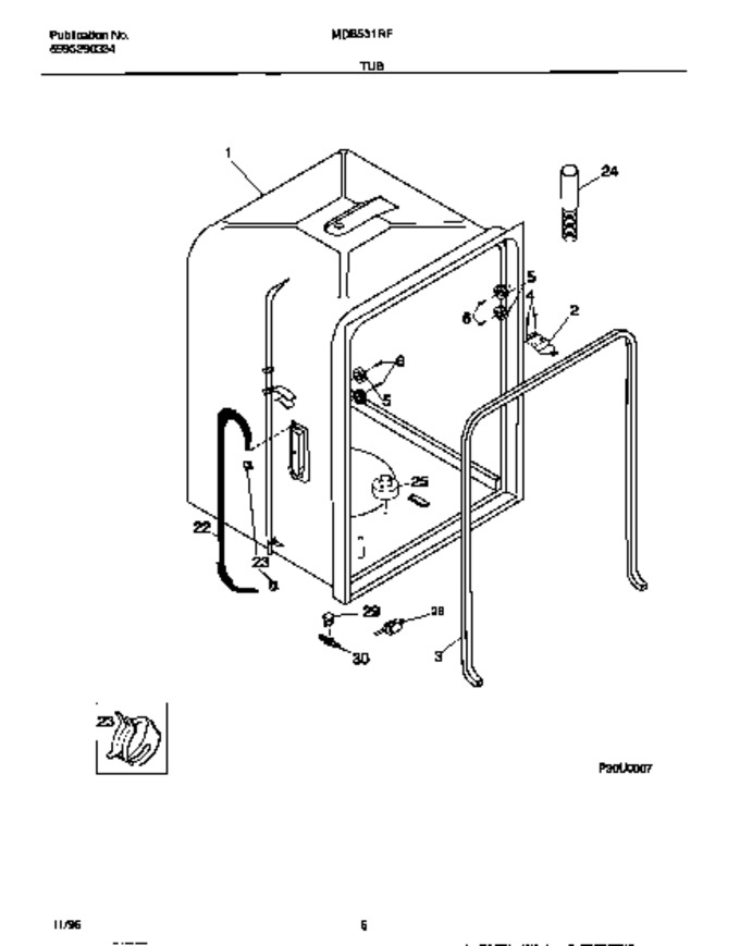 Diagram for MDB531RFR1