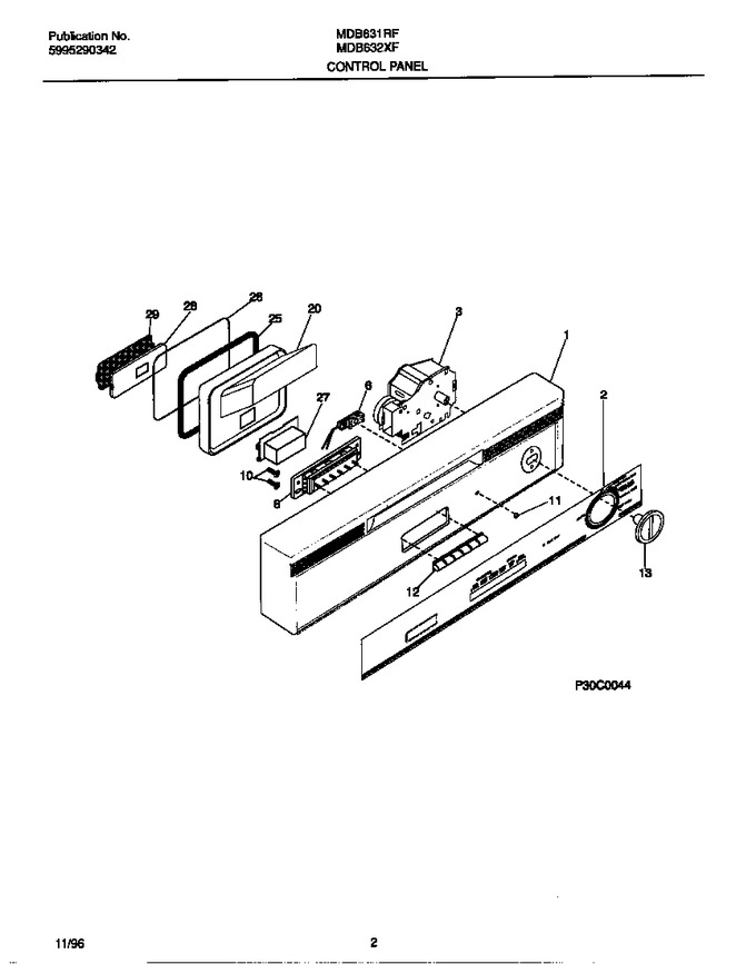 Diagram for MDB631RFS1