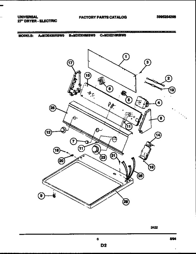 Diagram for MDE336MBD0