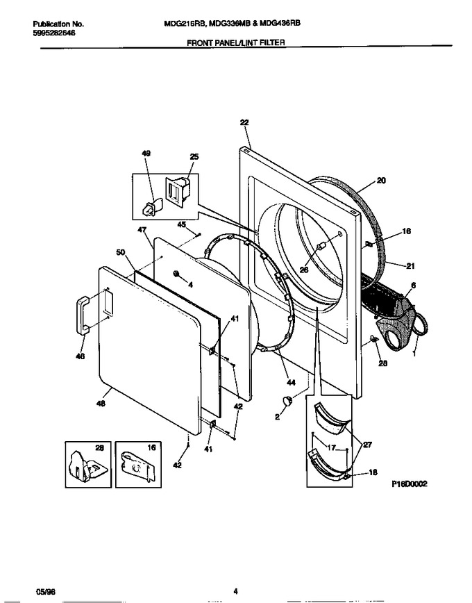 Diagram for MDG216RBW2