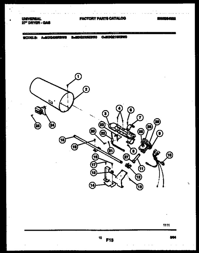 Diagram for MDG336MBWW0