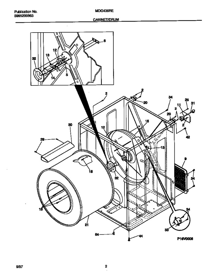 Diagram for MDG436RED1