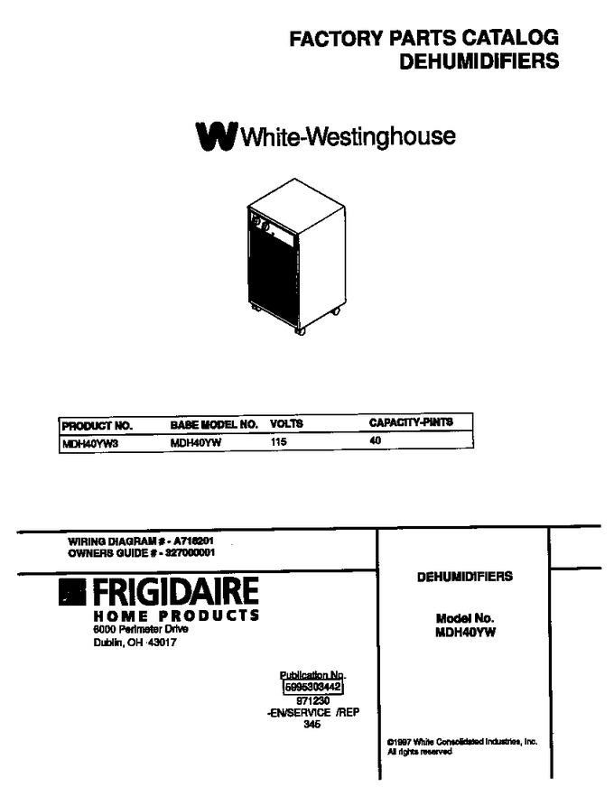 Diagram for MDH40YW3