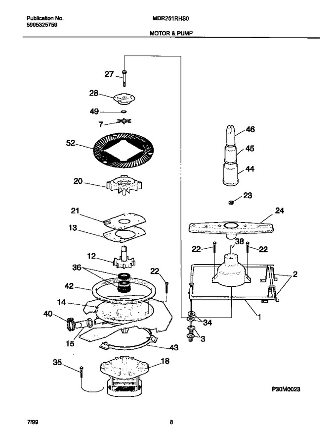 Diagram for MDR251RHS0