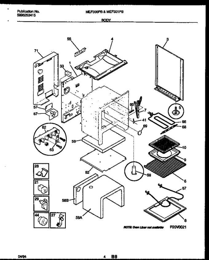 Diagram for MEF301PBWA