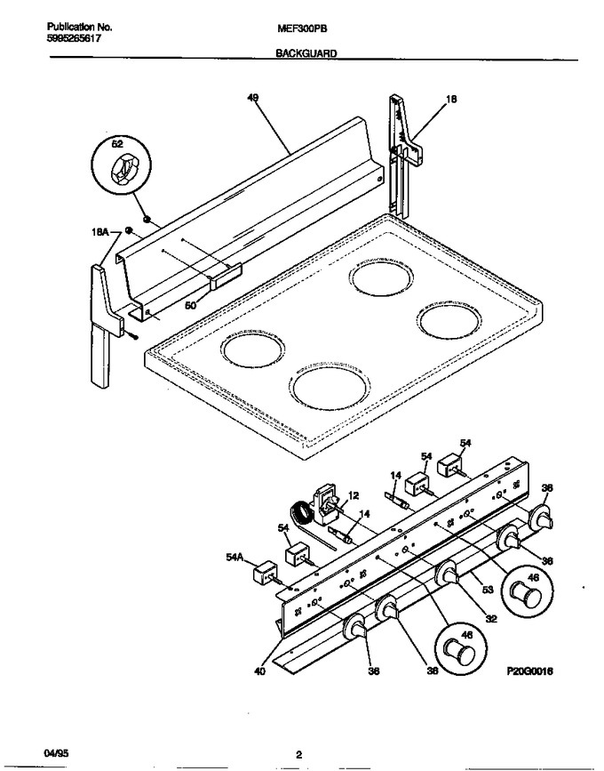 Diagram for MEF300PBWC
