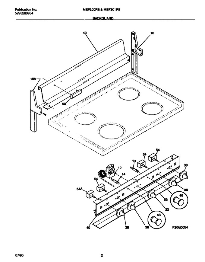 Diagram for MEF300PBWE