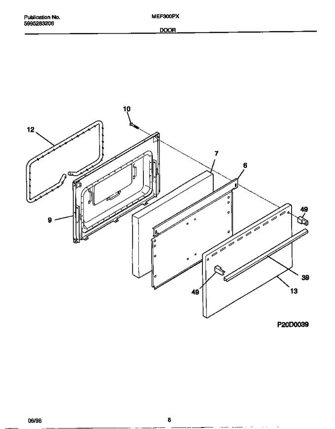 Diagram for MEF300PXWA