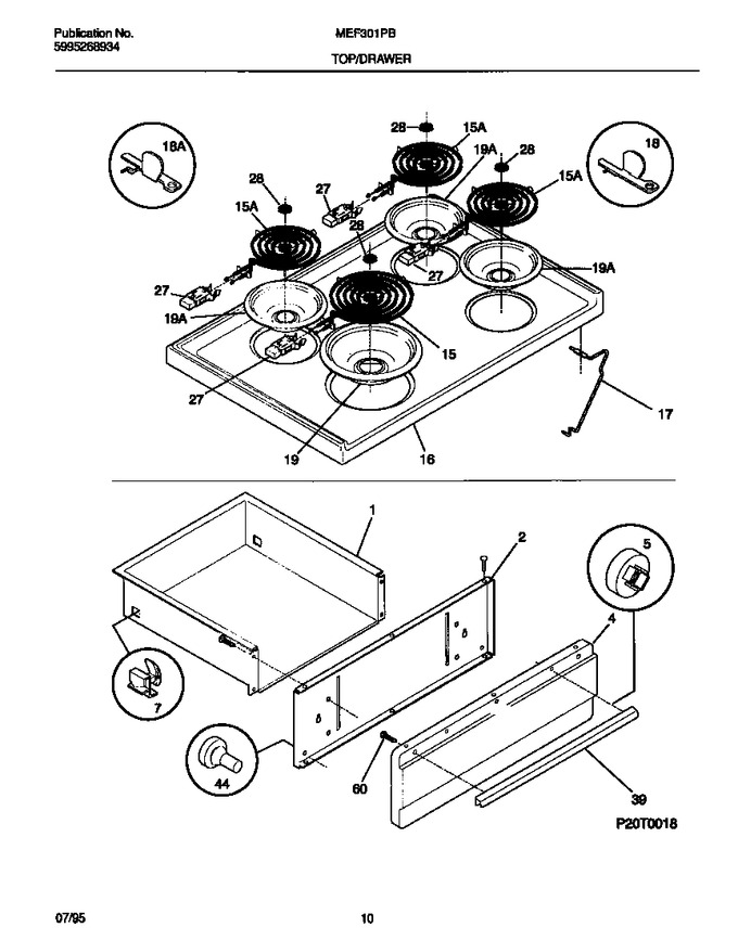 Diagram for MEF301PBWE
