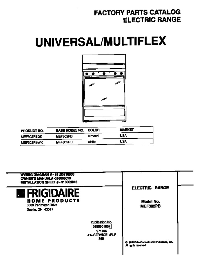 Diagram for MEF302PBWK