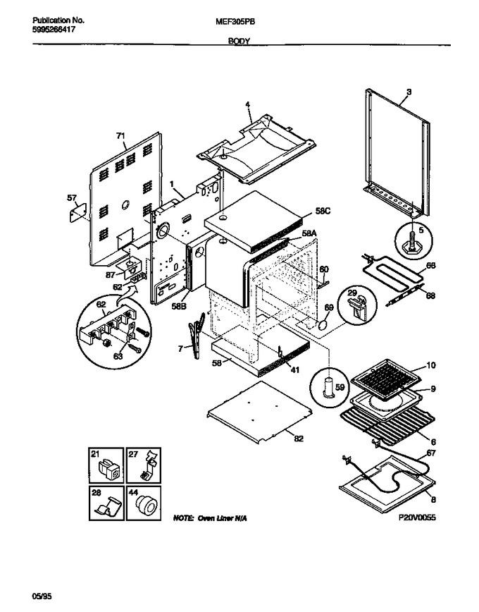 Diagram for MEF305PBWA