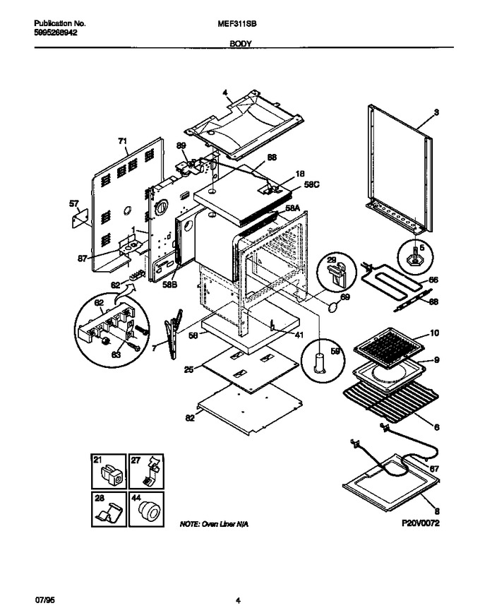 Diagram for MEF311SBWC