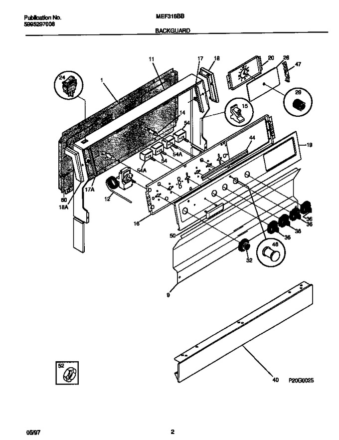 Diagram for MEF318BBWF