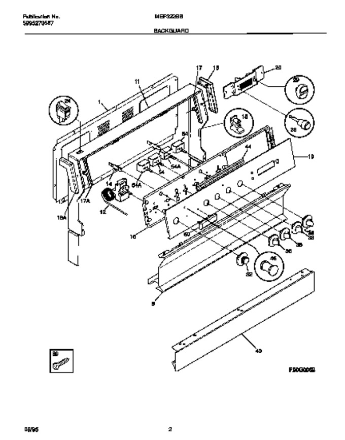 Diagram for MEF322BBWD