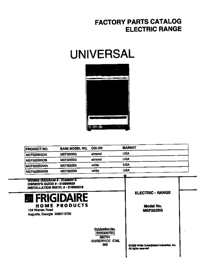 Diagram for MEF322BGDB