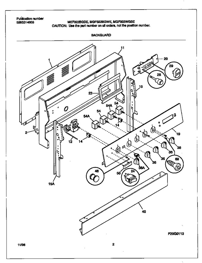 Diagram for MEF322BGWE