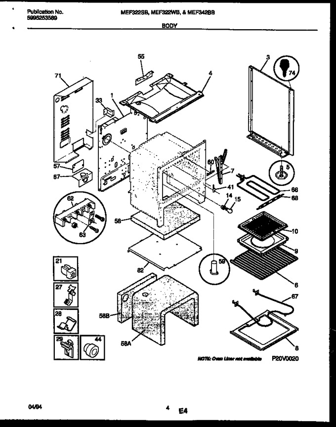 Diagram for MEF322WBSA