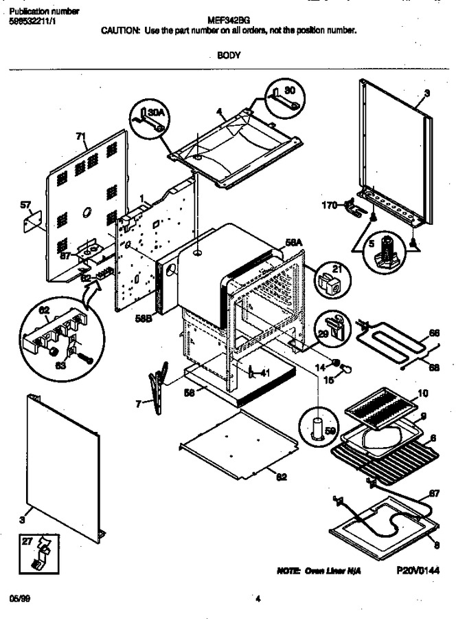 Diagram for MEF342BGWC