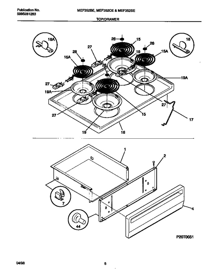 Diagram for MEF352CESA
