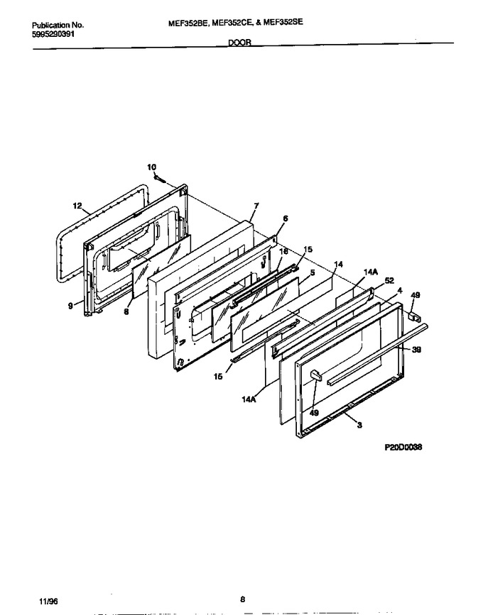 Diagram for MEF352BEWD