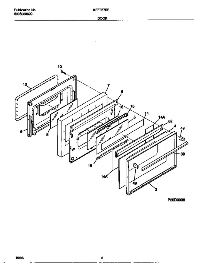 Diagram for MEF357BEWB