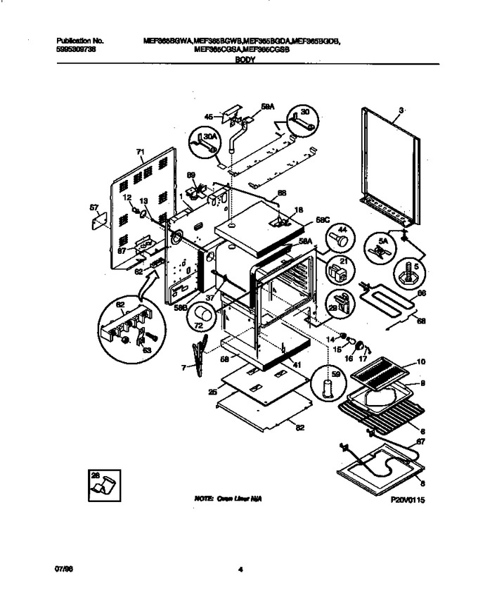 Diagram for MEF365CGSB