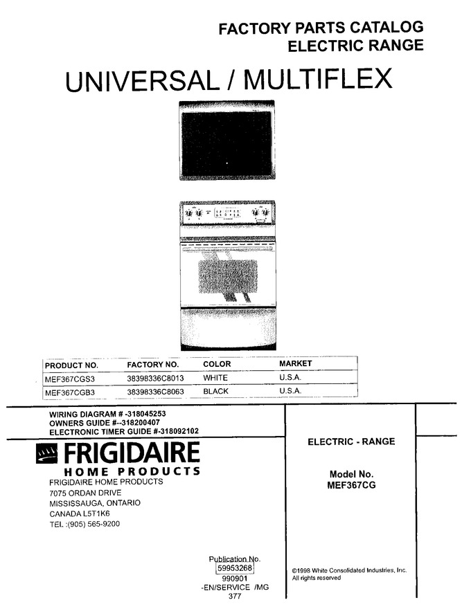 Diagram for MEF367CGB3