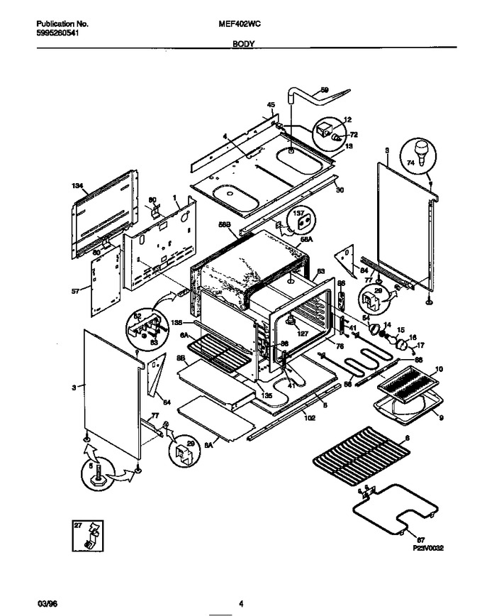 Diagram for MEF402WCW2