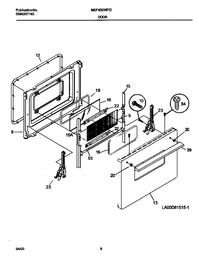 Diagram for MEF402WFW4