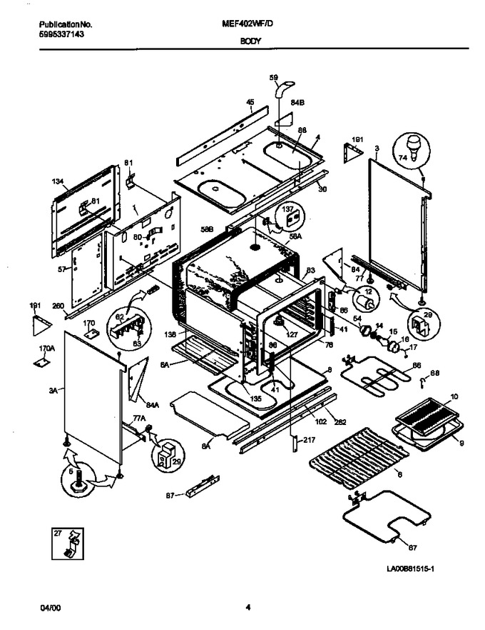 Diagram for MEF402WFW4