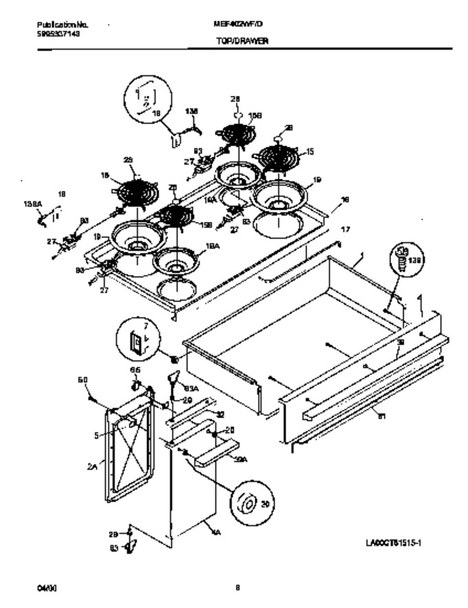 Diagram for MEF402WFW4