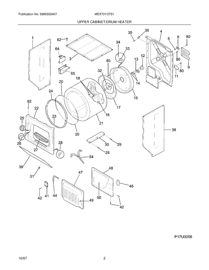 Diagram for MEX731CFS1