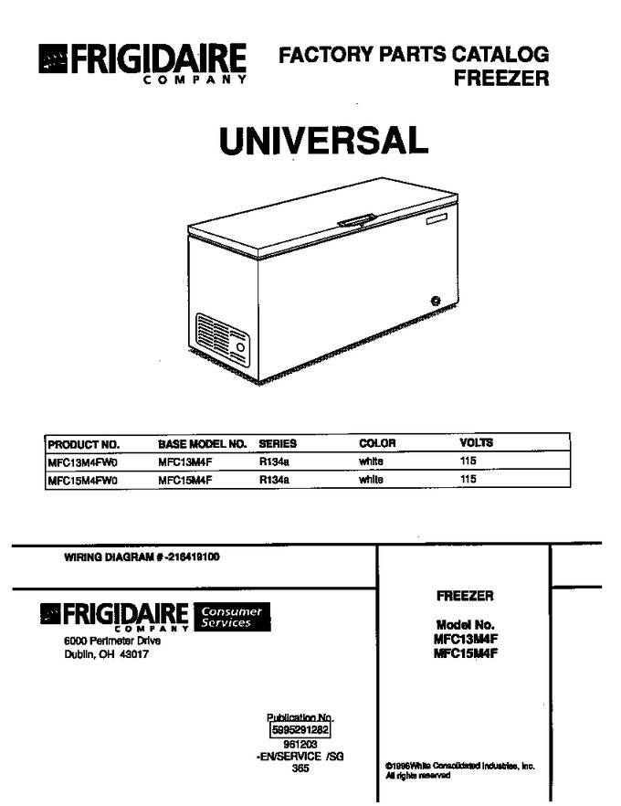 Diagram for MFC13M4FW0