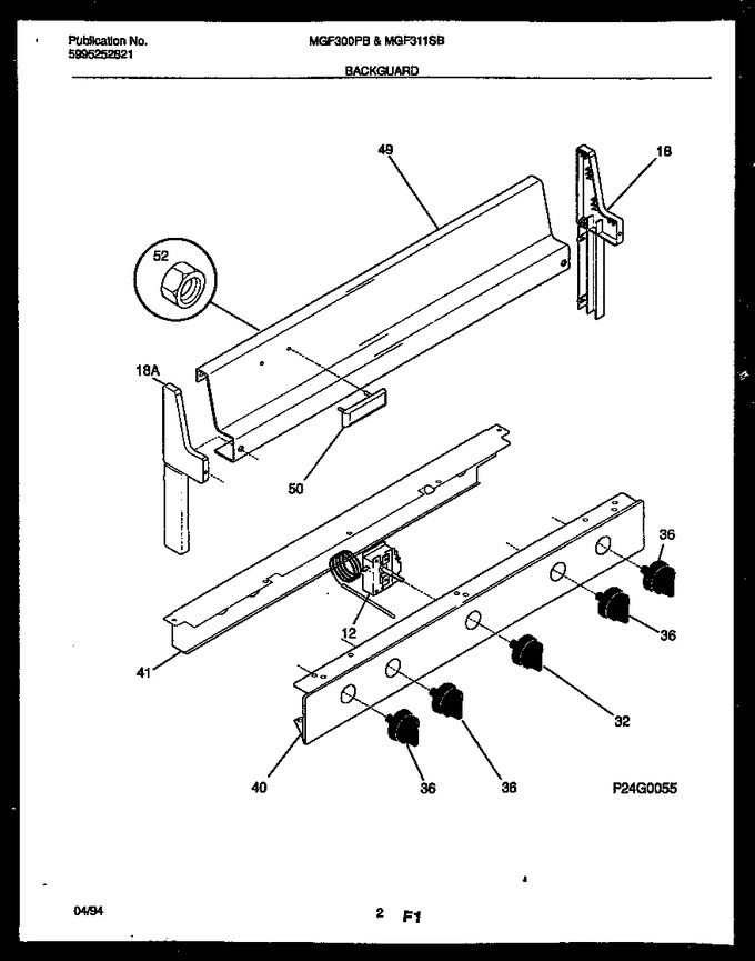 Diagram for MGF300PBDA