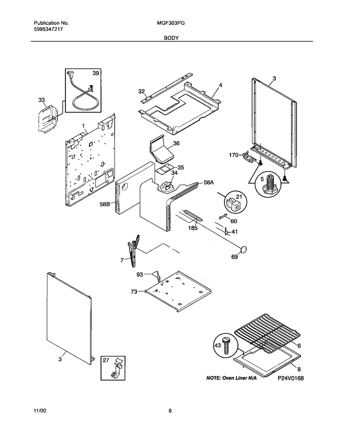 Diagram for MGF303PGWG