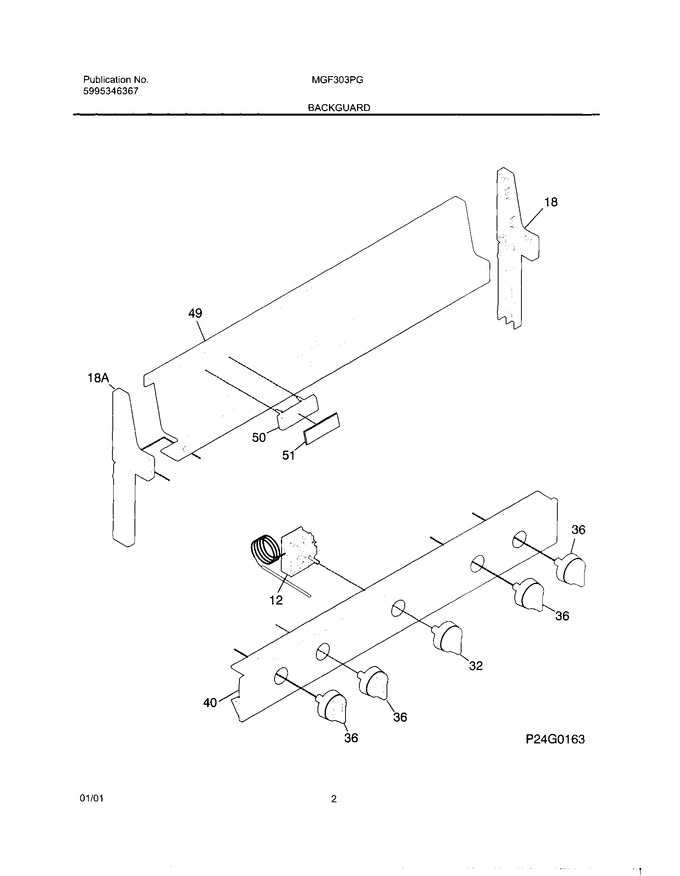 Diagram for MGF303PGWJ