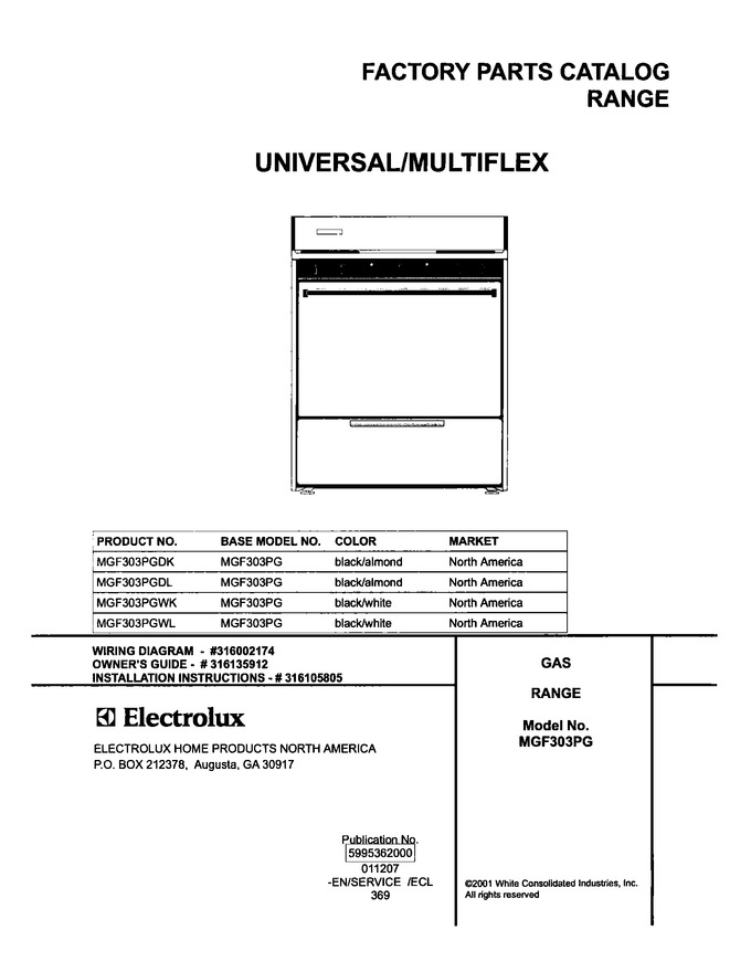 Diagram for MGF303PGDL
