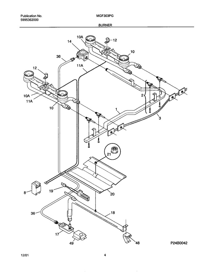 Diagram for MGF303PGDK