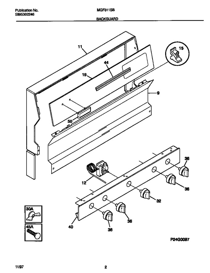 Diagram for MGF311SBWF